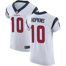 Wholesale Cheap Nike Texans #10 DeAndre Hopkins White Men\'s Stitched NFL Vapor Untouchable Elite Jersey