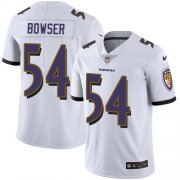 Wholesale Cheap Nike Ravens #54 Tyus Bowser White Men's Stitched NFL Vapor Untouchable Limited Jersey