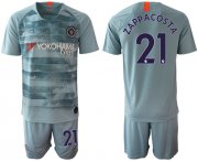 Wholesale Cheap Chelsea #21 Zappacosta Third Soccer Club Jersey