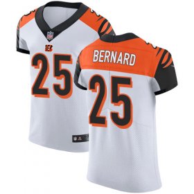 Wholesale Cheap Nike Bengals #25 Giovani Bernard White Men\'s Stitched NFL Vapor Untouchable Elite Jersey
