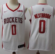 Wholesale Cheap Rockets #0 Russell Westbrook White Basketball Swingman Association Edition 2019-2020 Jersey