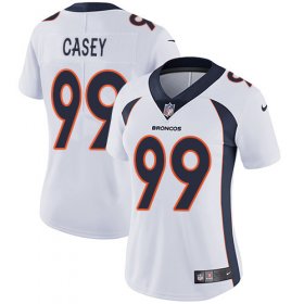 Wholesale Cheap Nike Broncos #99 Jurrell Casey White Women\'s Stitched NFL Vapor Untouchable Limited Jersey