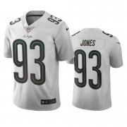 Wholesale Cheap Los Angeles Chargers #93 Justin Jones White Vapor Limited City Edition NFL Jersey