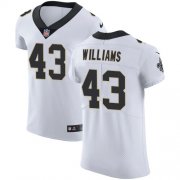 Wholesale Cheap Nike Saints #43 Marcus Williams White Men's Stitched NFL Vapor Untouchable Elite Jersey