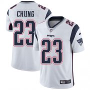 Wholesale Cheap Nike Patriots #23 Patrick Chung White Youth Stitched NFL Vapor Untouchable Limited Jersey