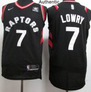Wholesale Cheap Nike Toronto Raptors #7 Kyle Lowry Black NBA Authentic Statement Edition Jersey