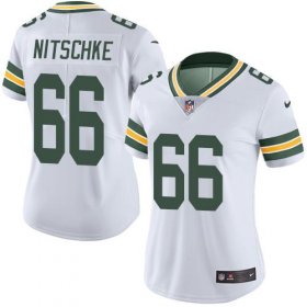 Wholesale Cheap Nike Packers #66 Ray Nitschke White Women\'s Stitched NFL Vapor Untouchable Limited Jersey