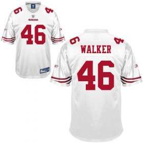 Wholesale Cheap 49ers #46 Delanie Walker White Stitched NFL Jersey