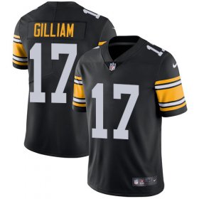 Wholesale Cheap Nike Steelers #17 Joe Gilliam Black Alternate Men\'s Stitched NFL Vapor Untouchable Limited Jersey