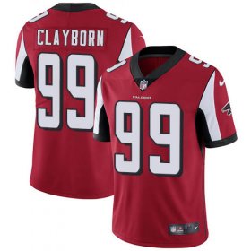 Wholesale Cheap Nike Falcons #99 Adrian Clayborn Red Team Color Men\'s Stitched NFL Vapor Untouchable Limited Jersey