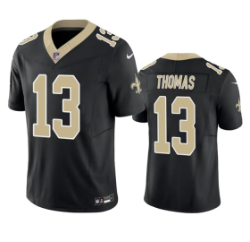 Wholesale Cheap Men\'s New Orleans Saints #13 Michael Thomas Black 2023 F.U.S.E. Vapor Untouchable Limited Stitched Jersey