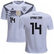 Wholesale Cheap Germany #14 Emre Can White Home Kid Soccer Country Jersey