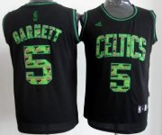 Wholesale Cheap Boston Celtics #5 Kevin Garnett Black Camo Fashion Jersey
