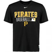 Wholesale Cheap Pittsburgh Pirates Nike 2016 AC Legend Team Issue 1.6 T-Shirt Black
