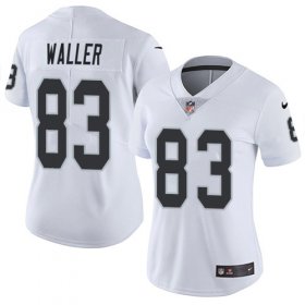Wholesale Cheap Nike Raiders #83 Darren Waller White Women\'s Stitched NFL Vapor Untouchable Limited Jersey
