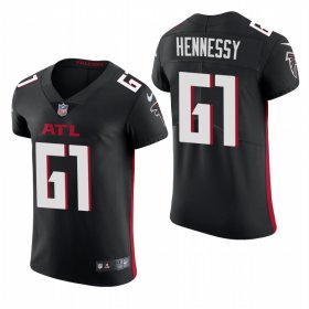 Cheap Atlanta Falcons #61 Matt Hennessy Nike Men\'s Black Team Color Men\'s Stitched NFL 2020 Vapor Untouchable Elite Jersey