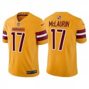 Wholesale Cheap Men's Washington Commanders #17 Terry McLaurin Gold Vapor Untouchable Stitched Football Jersey