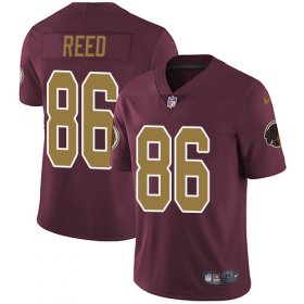 Wholesale Cheap Nike Redskins #86 Jordan Reed Burgundy Red Alternate Men\'s Stitched NFL Vapor Untouchable Limited Jersey
