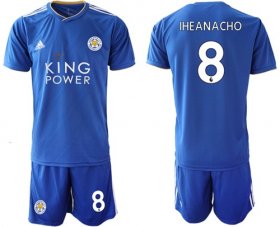 Wholesale Cheap Leicester City #8 Iheanacho Home Soccer Soccer Club Jersey