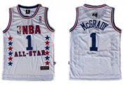 Wholesale Cheap NBA 2003 All-Star #1 Tracy McGrady White Swingman Throwback Jersey