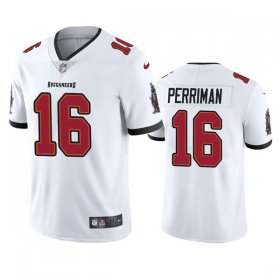 Wholesale Cheap Men\'s Tampa Bay Buccaneers #16 Breshad Perriman White Vapor Untouchable Limited Stitched Jersey