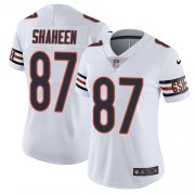 Wholesale Cheap Nike Bears #87 Adam Shaheen White Women's Stitched NFL Vapor Untouchable Limited Jersey