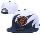 Wholesale Cheap Bears Team Logo Blue Peaked Adjustable Hats