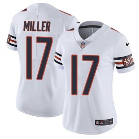 Wholesale Cheap Nike Bears #17 Anthony Miller White Women\'s Stitched NFL Vapor Untouchable Limited Jersey