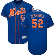 Wholesale Cheap Mets #52 Yoenis Cespedes Blue Flexbase Authentic Collection Stitched MLB Jersey