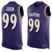 Wholesale Cheap Nike Ravens #99 Matthew Judon Purple Team Color Men's Stitched NFL Limited Tank Top Jersey