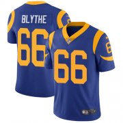 Wholesale Cheap Nike Rams #66 Austin Blythe Royal Blue Alternate Men's Stitched NFL Vapor Untouchable Limited Jersey