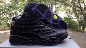 Wholesale Cheap Air jordan 13 Retro Size 9 Shoes Black/Purple