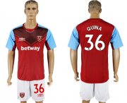 Wholesale Cheap West Ham United #36 Quina Home Soccer Club Jersey