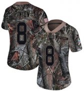 Wholesale Cheap Nike Buccaneers #8 Bradley Pinion Camo Women's Stitched NFL Limited Rush Realtree Jersey