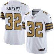 Wholesale Cheap Nike Saints #32 Kenny Vaccaro White Men's Stitched NFL Limited Rush Jersey