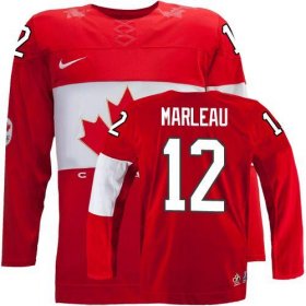 Wholesale Cheap Olympic 2014 CA. #12 Patrick Marleau Red Stitched NHL Jersey