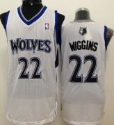 Wholesale Cheap Minnesota Timberwolves #22 Andrew Wiggins White Swingman Jersey