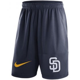 Wholesale Cheap Men\'s San Diego Padres Nike Navy Dry Fly Shorts