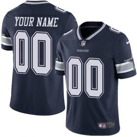 Wholesale Cheap Nike Dallas Cowboys Customized Navy Blue Team Color Stitched Vapor Untouchable Limited Men\'s NFL Jersey