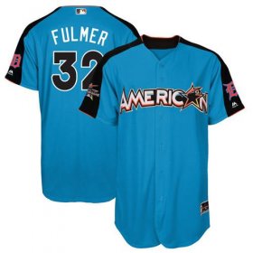 Wholesale Cheap Tigers #32 Michael Fulmer Blue 2017 All-Star American League Stitched MLB Jersey