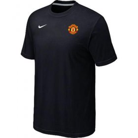 Wholesale Cheap Nike Manchester United Soccer T-Shirt Black