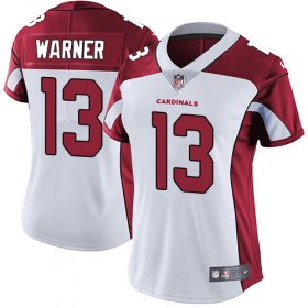 Wholesale Cheap Nike Cardinals #13 Kurt Warner White Women\'s Stitched NFL Vapor Untouchable Limited Jersey