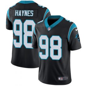 Wholesale Cheap Nike Panthers #98 Marquis Haynes Black Team Color Men\'s Stitched NFL Vapor Untouchable Limited Jersey