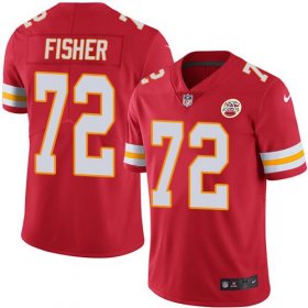 Wholesale Cheap Nike Chiefs #72 Eric Fisher Red Team Color Men\'s Stitched NFL Vapor Untouchable Limited Jersey