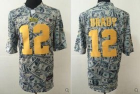 Wholesale Cheap Nike Patriots #12 Tom Brady Dollar Fashion Men\'s Stitched NFL Elite Jersey