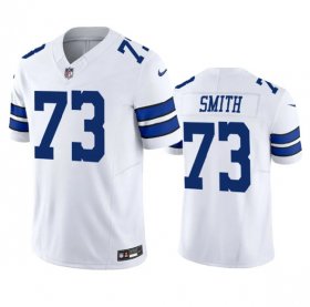 Wholesale Cheap Men\'s Dallas Cowboys #73 Tyler Smith White 2023 F.U.S.E. Limited Stitched Football Jersey