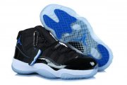 Wholesale Cheap Womens Air Jordan 11 (XI) Retro Shoes black/blue-white