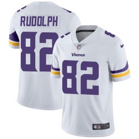 Wholesale Cheap Nike Vikings #82 Kyle Rudolph White Men\'s Stitched NFL Vapor Untouchable Limited Jersey