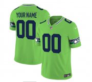 Wholesale Cheap Men's Seattle Seahawks Active Player Custom 2023 F.U.S.E. Green Limited Football Stitched Jersey