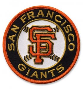 Wholesale Cheap Stitched MLB San Francisco Giants Road Sleeve Patch